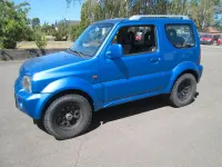 Gebraucht Suzuki Jimny 80 PS (58 kW) 2002 Blau SUV