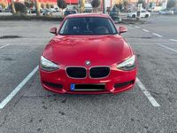 Gebraucht BMW 114 102 PS (75 kW) 2012 Rot Kleinwagen