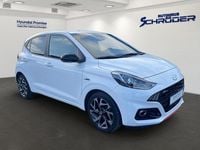 Gebraucht Hyundai i10 N Line 101 PS (74 kW) 2022 Polar white / sol Kleinwagen