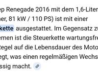 Gebraucht Jeep Renegade 110 PS (80 kW) 2016 Schwarz SUV