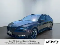 Gebraucht Skoda Superb SportLine 180 PS (132 kW) 2017 Schwarzmagic perleffekt Kombi