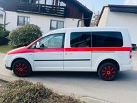 Gebraucht VW Caddy Maxi Life Team 105 PS (77 kW) 2010 Weiß Van / Kleinbus