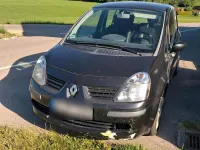 Gebraucht Renault Modus 88 PS (64 kW) 2007 Schwarz Van / Kleinbus