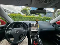 Gebraucht Lexus IS220d 177 PS (130 kW) 2008 Rot Limousine
