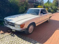 Gebraucht Mercedes SLC450 193 PS (141 kW) 1973 Weiß Coupé