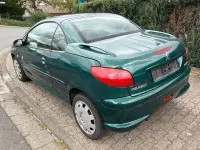 Gebraucht Peugeot 206 CC Filou 109 PS (80 kW) 2003 Grün Cabrio