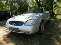 Gebraucht Mercedes SLK200 136 PS (100 kW) 1999 Silber Cabrio