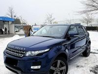 Gebraucht Land Rover Range Rover evoque Dynamic 190 PS (139 kW) 2012 Blau SUV