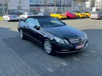 Second-hand Mercedes E200 184 CP (135 kW) 2012 Negru Cabrio