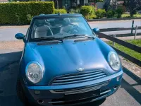 Gebraucht Mini Cooper Cabriolet 116 PS (85 kW) 2008 Blau Cabrio