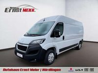 Gebraucht Peugeot Boxer Premium 165 PS (121 kW) 2023 Lackierung weiss icy/deckende Van