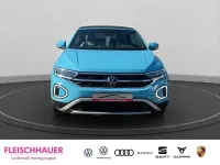 Gebraucht VW T-Roc Cabriolet Style 150 PS (110 kW) 2022 Blau Cabrio