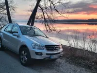 Gebraucht Mercedes ML320 2008 Silber SUV