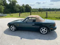 Gebraucht Mazda MX5 90 PS (66 kW) 1995 Grün Cabrio
