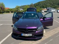 Gebraucht Mercedes C63 AMG AMG 510 PS (375 kW) 2017 Violett Limousine