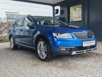 Gebraucht Skoda Octavia Scout 184 PS (135 kW) 2016 Blau Kombi