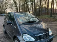 Gebraucht Mercedes A140 2002 Schwarz Kleinwagen