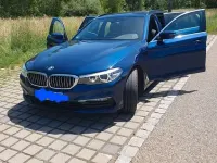Gebraucht BMW 520 190 PS (139 kW) 2018 Blau Kombi