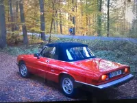 Gebraucht Alfa Romeo Spider 116 PS (85 kW) 1989 Rot Cabrio