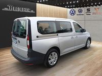 Gebraucht VW Caddy Maxi Basis 122 PS (89 kW) 2022 Silber Van / Kleinbus