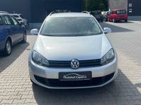 gebraucht VW Golf VI Variant 1.6TDI/AHK/Klima/TÜV 09.25/2. Ha