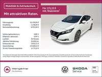 Gebraucht Nissan Leaf N-Connecta 110 kW (150 PS) 2018 Weiß Kleinwagen