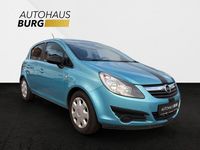 Gebraucht Opel Corsa Edition 87 PS (63 kW) 2010 Blau Kleinwagen