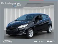 Gebraucht Ford Fiesta Titanium 101 PS (74 kW) 2016 Schwarz Kleinwagen