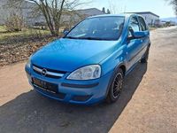 Gebraucht Opel Corsa 75 PS (55 kW) 2003 Blau Kleinwagen