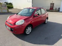 Gebraucht Nissan Micra 80 PS (58 kW) 2012 Rot Kleinwagen