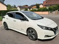 Gebraucht Nissan Leaf N-Connecta 110 kW (150 PS) 2018 Weiß Kleinwagen
