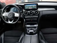 gebraucht Mercedes C200 D T 9G Tronic AMG line 1.Hand LED Leder Vi