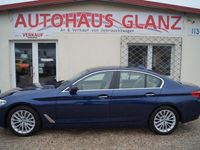 Gebraucht BMW 540 Luxury Line 340 PS (250 kW) 2017 Mediterranblau metallic Limousine