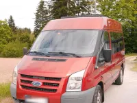 Occasion Ford Transit 110 ch (80 kW) 2008 Rouge Monospace