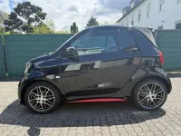 Gebraucht Smart ForTwo Cabrio Brabus 109 PS (80 kW) 2018 Schwarz Cabrio