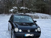 Gebraucht VW Polo 64 PS (47 kW) 2003 Schwarz Kleinwagen