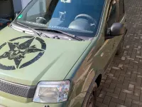 Gebraucht Fiat Panda 4x4 69 PS (50 kW) 2010 Grün Kleinwagen