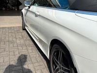 Gebraucht Mercedes C180 AMG line 156 PS (114 kW) 2019 Weiß Cabrio
