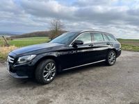 gebraucht Mercedes C220 dT Comand Avantgarde Obsidianschwarz