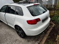 Gebraucht Audi A3 Ambiente 125 PS (91 kW) 2008 Weiß Kleinwagen