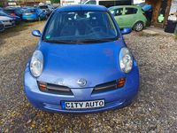 Gebraucht Nissan Micra Acenta 65 PS (47 kW) 2004 Kornblumenblau metallic Kleinwagen