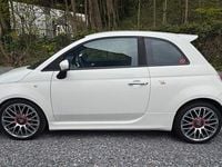 Gebraucht Abarth 500 135 PS (99 kW) 2009 Weiß Kleinwagen