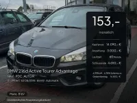 Gebraucht BMW 216 Advantage 116 PS (85 kW) 2018 Black sapphire metallic Coupé