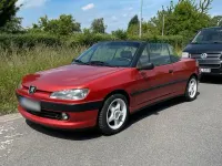 Gebraucht Peugeot 306 Cabriolet 88 PS (64 kW) 1998 Orange Cabrio