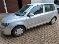 Gebraucht Mazda 2 Active 80 PS (58 kW) 2007 Silber Kleinwagen