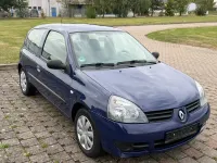 Gebraucht Renault Clio 58 PS (42 kW) 2008 Blau Kleinwagen