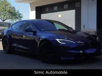 Gebraucht Tesla Model S Plaid 759 kW (1033 PS) 2022 Blau Kleinwagen