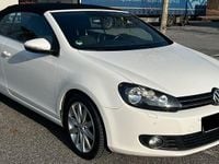 Gebraucht VW Golf Cabriolet 105 PS (77 kW) 2011 Weiß Cabrio