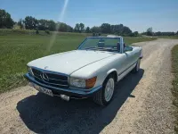 Gebraucht Mercedes SL280 185 PS (136 kW) 1983 Weiß Cabrio
