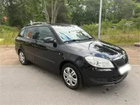 Gebraucht Skoda Fabia 69 PS (50 kW) 2011 Schwarz Kombi